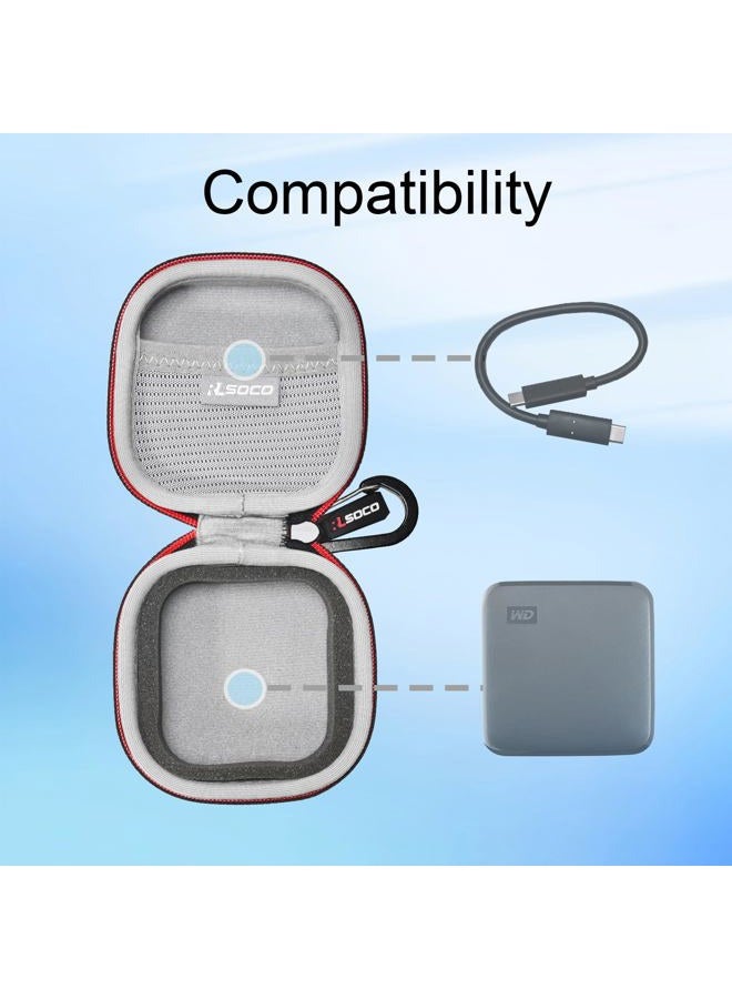 RLSOCO Hard Case for WD 1TB/2TB Elements SE Portable SSD External Solid State Drive（Case Only） - Image 4