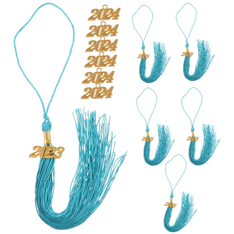 1 Set of Graduation Cap Tassel Charm 2023 Tassel Charms for Graduation Hat Graduation Party Cap Tassel - Image 2