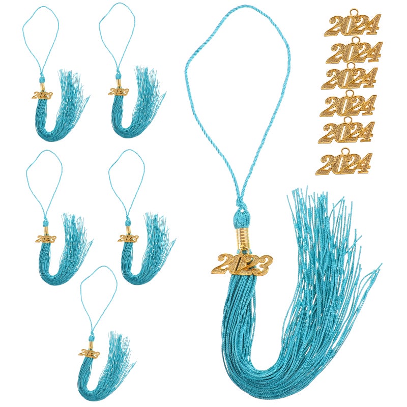 1 Set of Graduation Cap Tassel Charm 2023 Tassel Charms for Graduation Hat Graduation Party Cap Tassel - Image 1