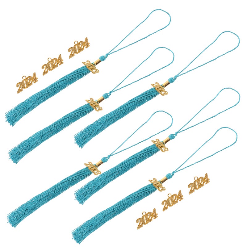 1 Set of Graduation Cap Tassel Charm 2023 Tassel Charms for Graduation Hat Graduation Party Cap Tassel - Image 4