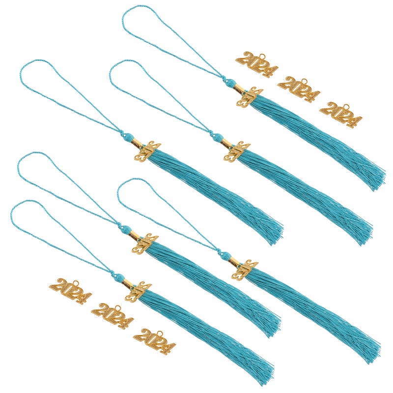 1 Set of Graduation Cap Tassel Charm 2023 Tassel Charms for Graduation Hat Graduation Party Cap Tassel - Image 3