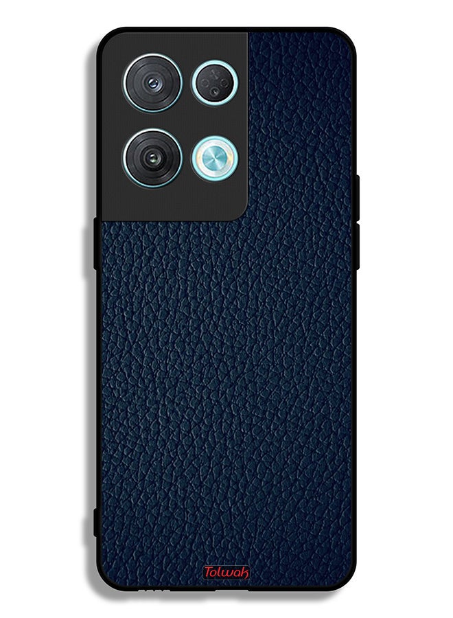 Tolwak Oppo Reno8 Pro 5G Protective Case Cover Leather Pattern - Image 2