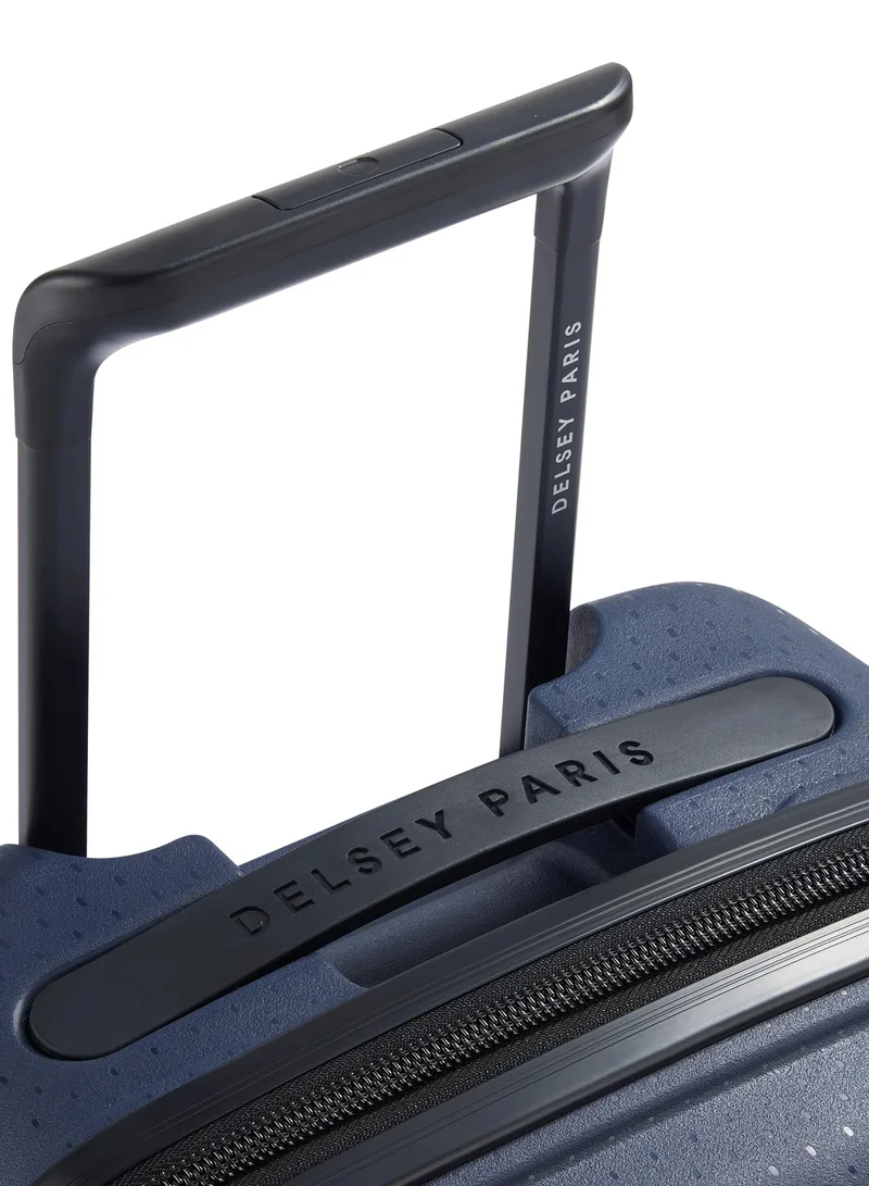 DELSEY Paris  Delsey Belmont + 55cm Trolley, Cabin Size, Blue Color, TSA Lock, Inner Mesh Zipper Pocket, Hard Top Polycarbonate Material,8 Wheels,5 Years International Warranty.  | Best Price UAE