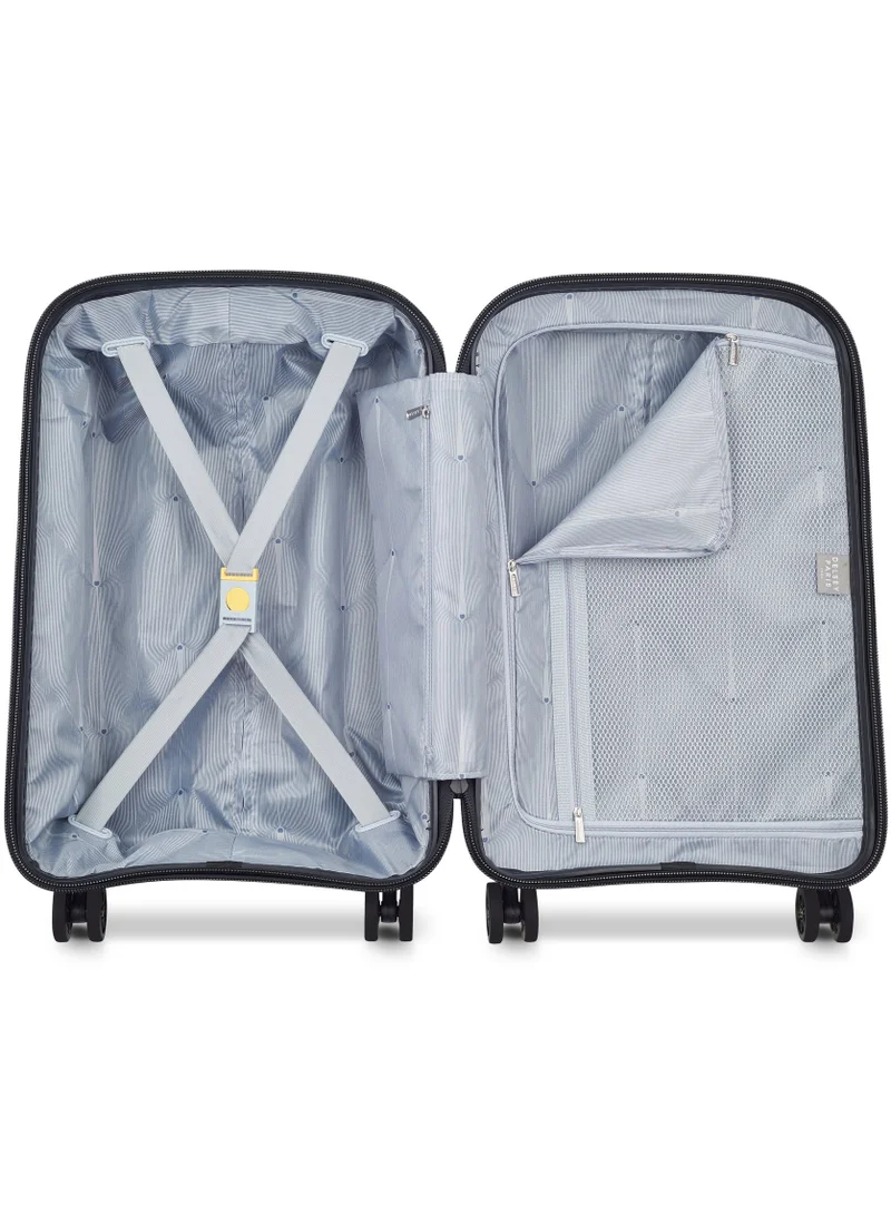 DELSEY Paris  Delsey Belmont + 55cm Trolley, Cabin Size, Blue Color, TSA Lock, Inner Mesh Zipper Pocket, Hard Top Polycarbonate Material,8 Wheels,5 Years International Warranty.  | Best Price UAE