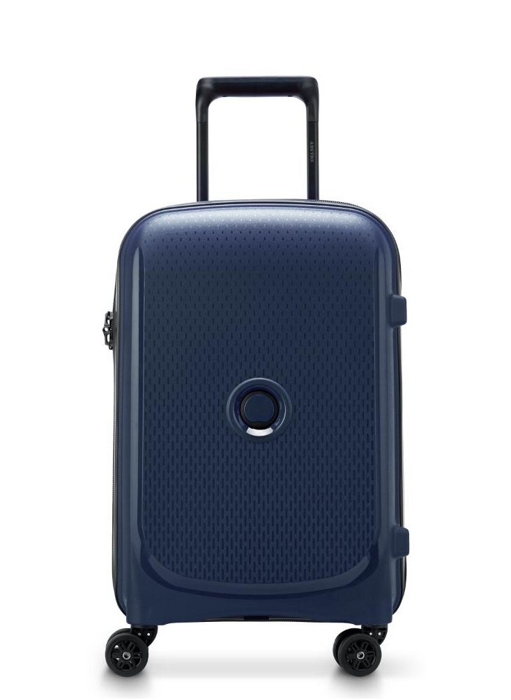 ديلسي _باريس Belmont Plus Non Expandable 55cm Cabin Luggage 4 double Wheel Trolley Blue  - Image 1