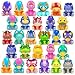 Holydeck 24 Pack Prefilled Easter Eggs with Dinosour Squishy Toys Inside Squeeze Toys for Kids Girls Boys Easter Basket Stuffers Egg Fillers Classroom Prizes Party Favors - Image 4