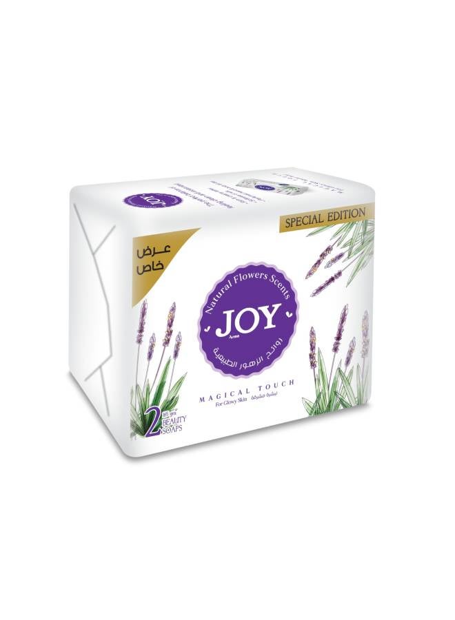 Soap Natural Flowers Scents Pack Of 2 Multicolour 165grams
