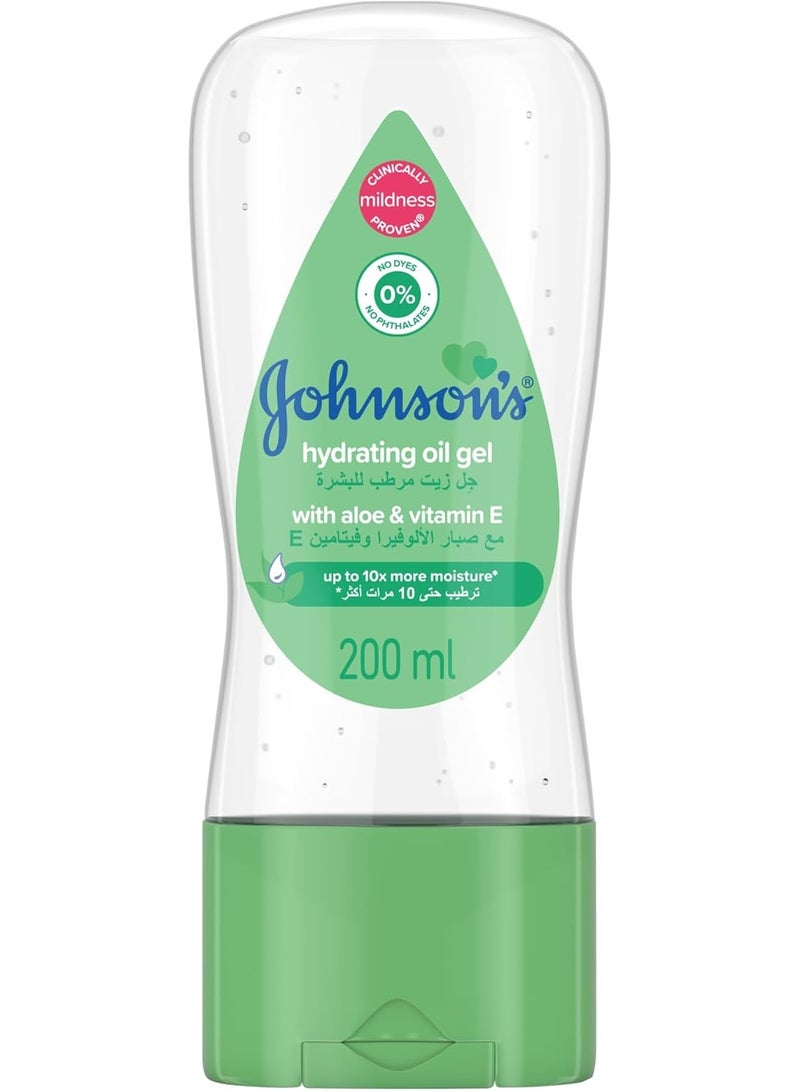 Hydrating Oil Gel With Aloe Vera And Vitamin E 200 ML