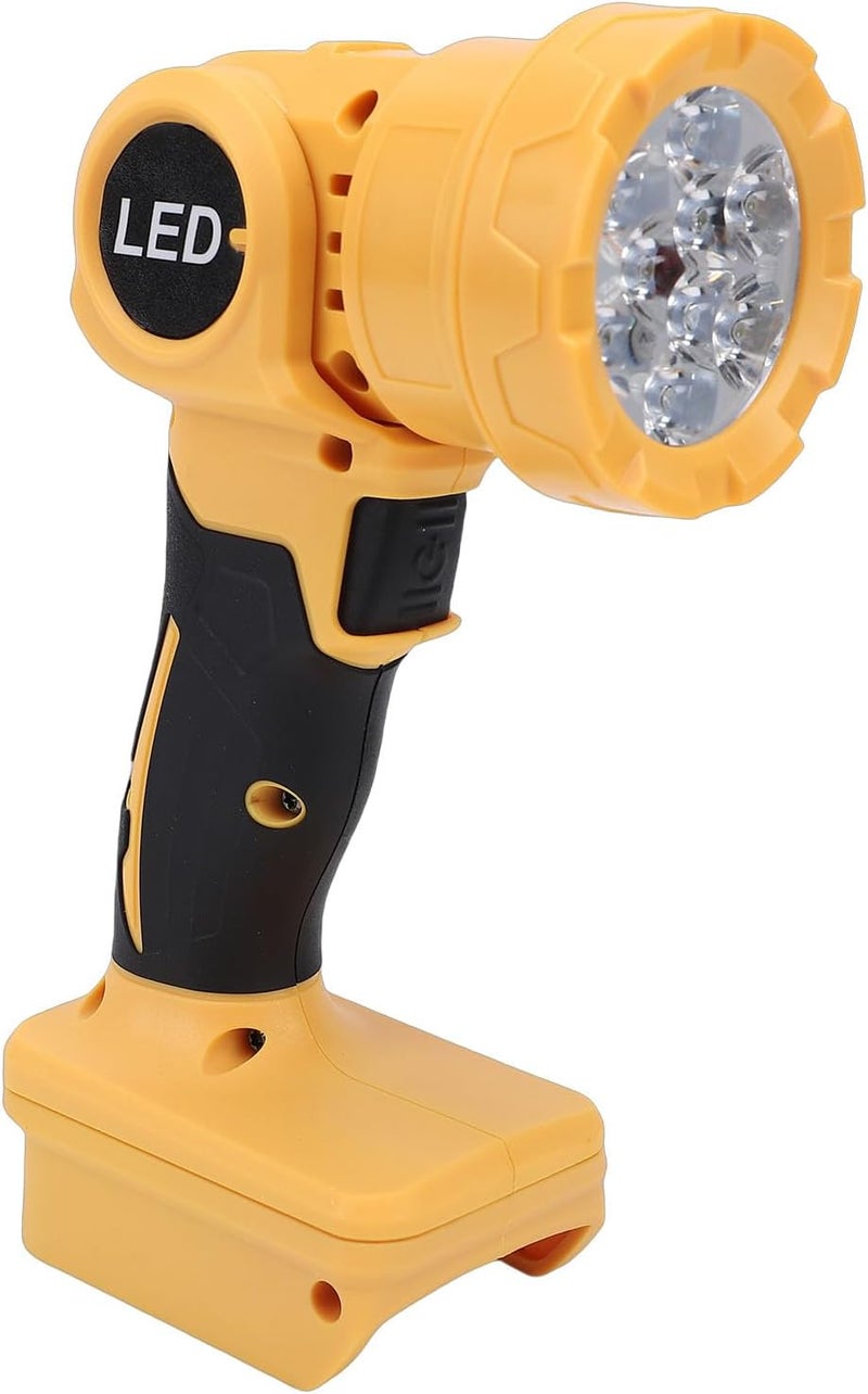 Cordless LED Work Light, 9 LED Optical LM Brightness Light, 2 Levels Adjustable with 140 Degree Rotating Head, Ideal for Auto Repair, Construction, Camping & Emergency - Image 4