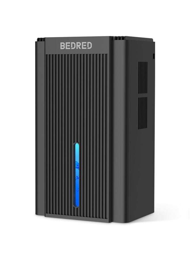 BEDRED Dehumidifier,95OZ Dehumidifier for Home 1000 Sq.Ft - Quiet with Auto Shut Off & Relaxing 7 Color Ambient Light,Ideal for Livingroom, Bedroom, Basement(Black) - Image 1