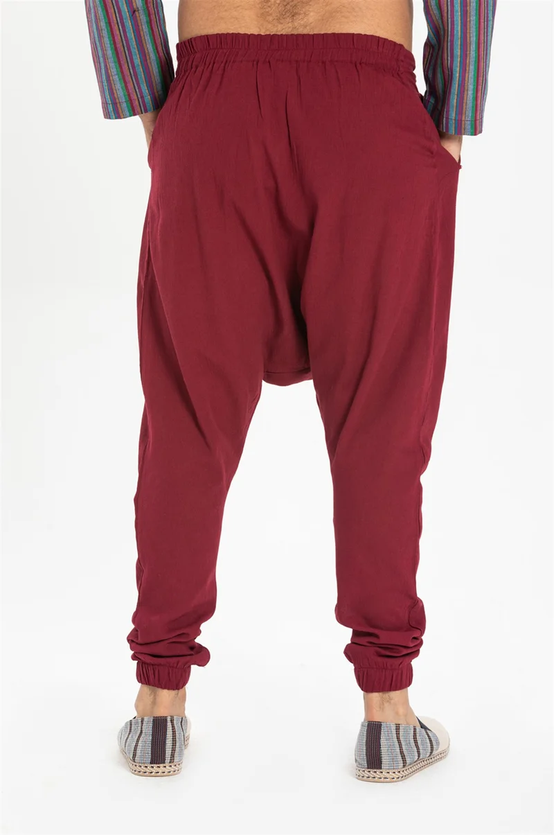 اليش شيل بيزي Özgür Şile Cloth Shalwar Claret Red Brd