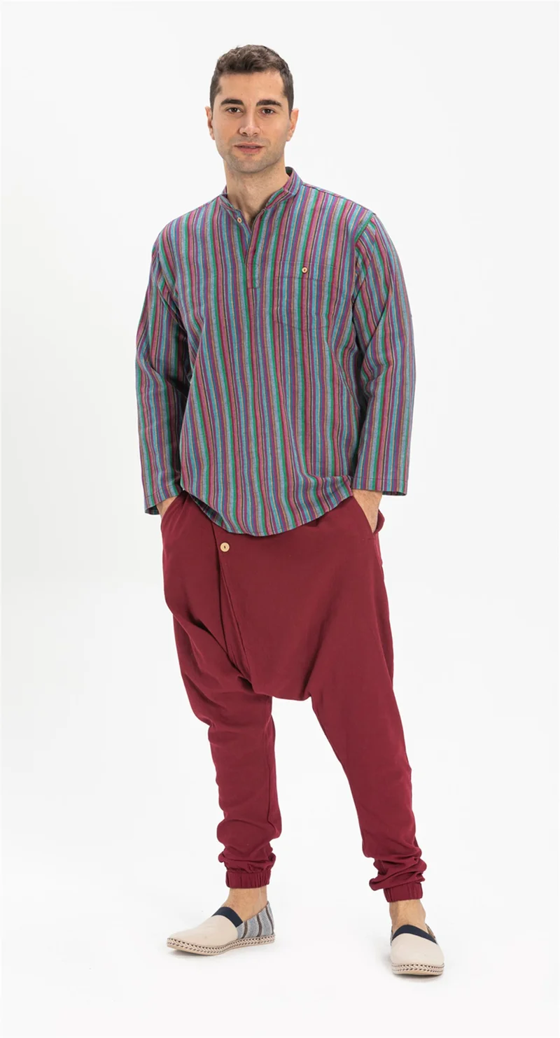 اليش شيل بيزي Özgür Şile Cloth Shalwar Claret Red Brd