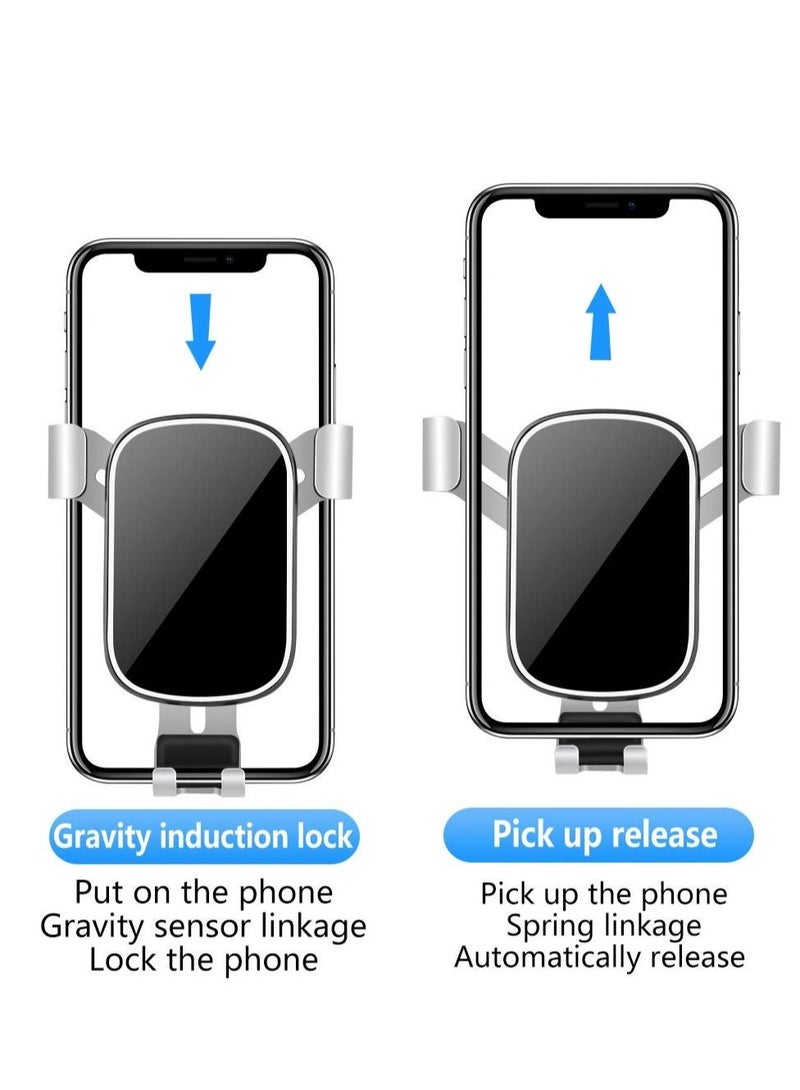 Captaintech Car Phone Holder for Tesla Model 【Big Phones with Case Friendly】 Auto Accessories Navigation Bracket Interior Decoration Mobile Cellphone Mount - Image 3