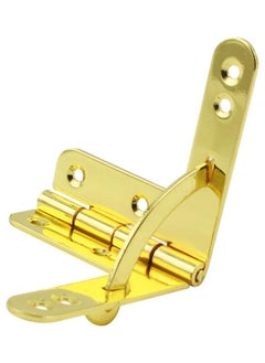 NIBEMINENT 10-Piece Door Closer Spring Hinge Set Gold  - Image 4