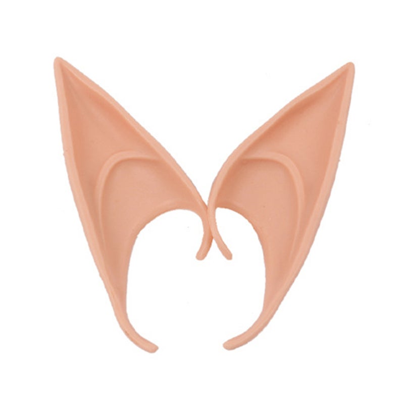 Halloween Elf Ears Latex Material Elf Ears Cosplay Party Props for Halloween\Christmas\Prom Partys - Image 1