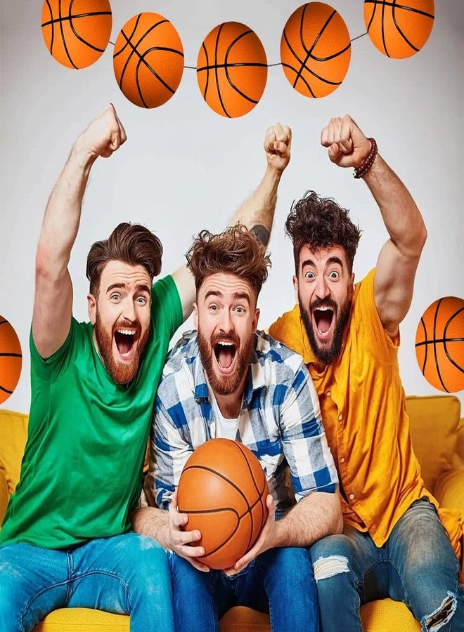 AWEELON 100Pcs Basketball Cutouts with 100Pcs Glue Points,Basketball Cut Outs Bulletin Board Decorations for Wall - Image 5