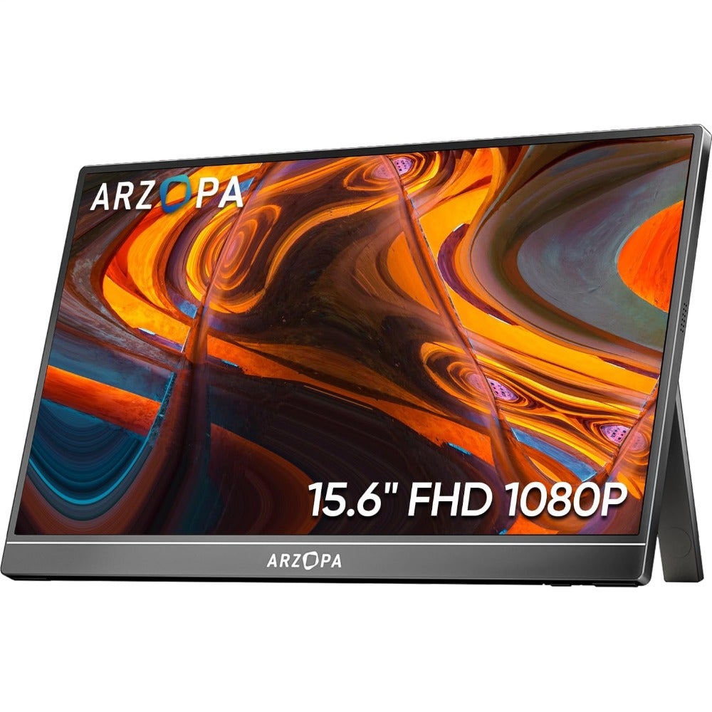 Generic Generic Portable Monitor 15 Fhd 1080p Laptop And Gaming Console Display Ips Panel With K 15.6 inch ZA879CF21920ED8554728Z