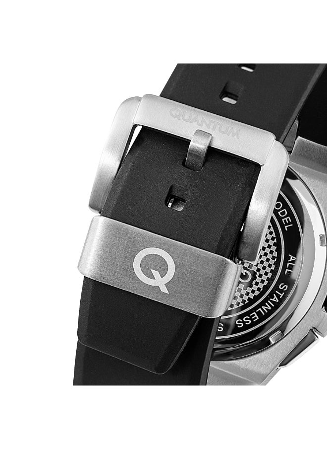 Quantum QUANTUM Men's Chronograph Black Dial Watch - HNG949.351  - Image 3