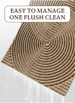 LEOKOR Absorbent Resist Dirt Entrance Doormat Inside Floor Mats Front Back Door Mat Rubber Backing Non Slip Door Mats 45*65CM  - Image 5