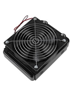 CPU Water Cooling Radiator G1/4 Thread Heat Row Radiator with Fan 18 Tubes (120mm)