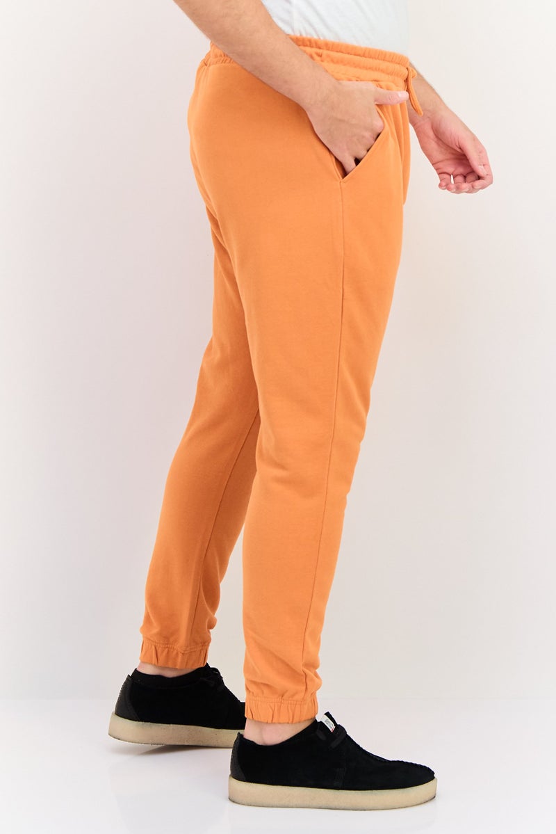 Levi's Men Regular Fit Brand Logo Jogger, Orange - Image 2