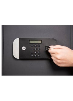 Yale Yale Maximum Security Home Safe With Fingerprint 18.6L Black 