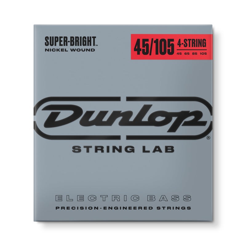 DUNLOP Jim Dunlop Super Bright Nickel Wound Bass Strings 45-105 - Image 1