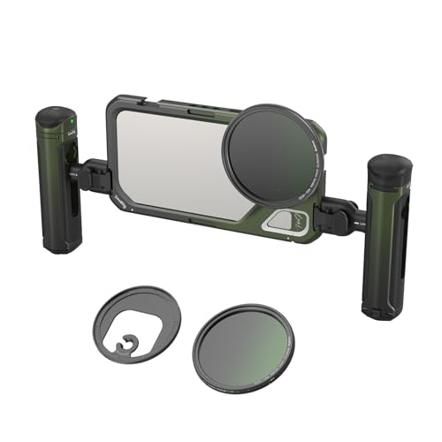 SmallRig x Brandon Li Mobile Video Kit for iPhone 15 Pro Max with Wireless Quick Release Handles Upgraded 67MM Magnetic VND Filter 67MM Filter Adapter Phone Rig for YouTube Video Recording 4407B - Image 1