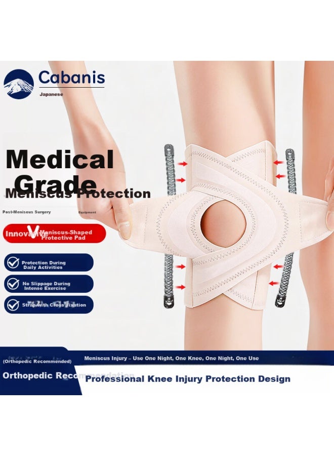 Cabanis Sports Knee Brace For Meniscus Injury Synovitis Medical Effusion Patellar Ligament Joint Pain Running Uni - Image 1