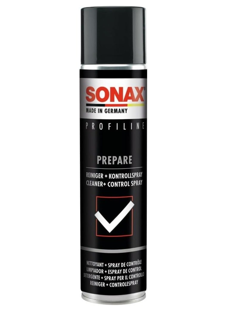 Sonax Profiline Prepare (400 ml)| Item No.237300 special solvent mix for effective removal of grease and oil films,. - Image 1