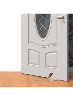 MIKO 1-Peice Door Stopper Durable Non-Slip Door Wedge, Wooden Anti-collision Door Stopper for Bedroom, Kitchen, Office Doors  - Image 5