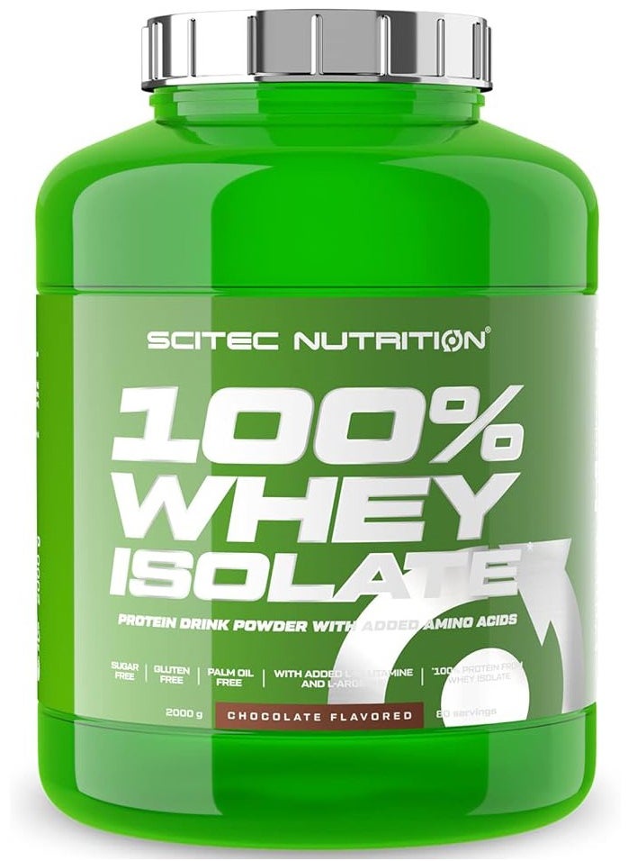 SCITEC NUTRITION 100% Whey Protein Isolate  Chocolate 2 Kg 