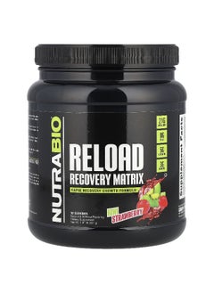 NutraBio NutraBio, Reload Recovery Matrix, Kiwi Strawberry, 1.81 lb (821 g)  - Image 1