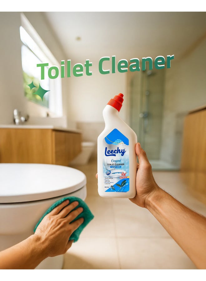 Leechy Toilet Cleaner Pine 500ML - Image 4