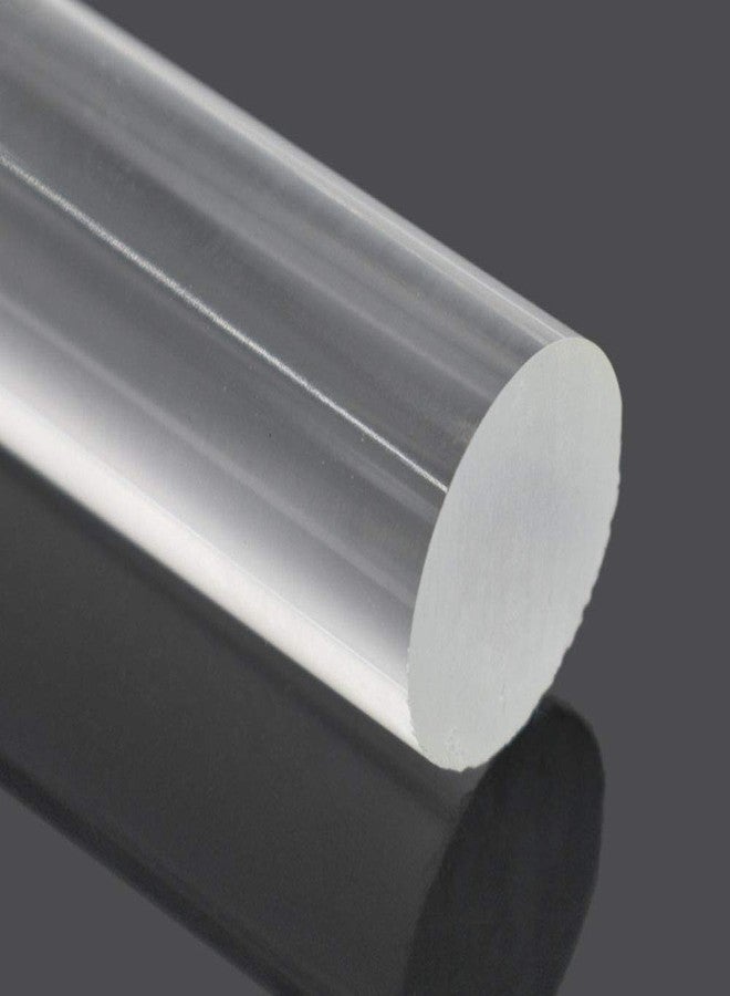 PZRT Acrylic Rolling Pin Clear Solid Clay Tool for Shaping, Smoothing, Modelling, Sculpting, 20x2cm - Image 5