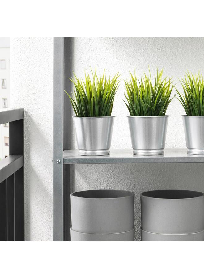 Zaboon Artificial potted plant, in/outdoor grass, 9 cm - Image 3