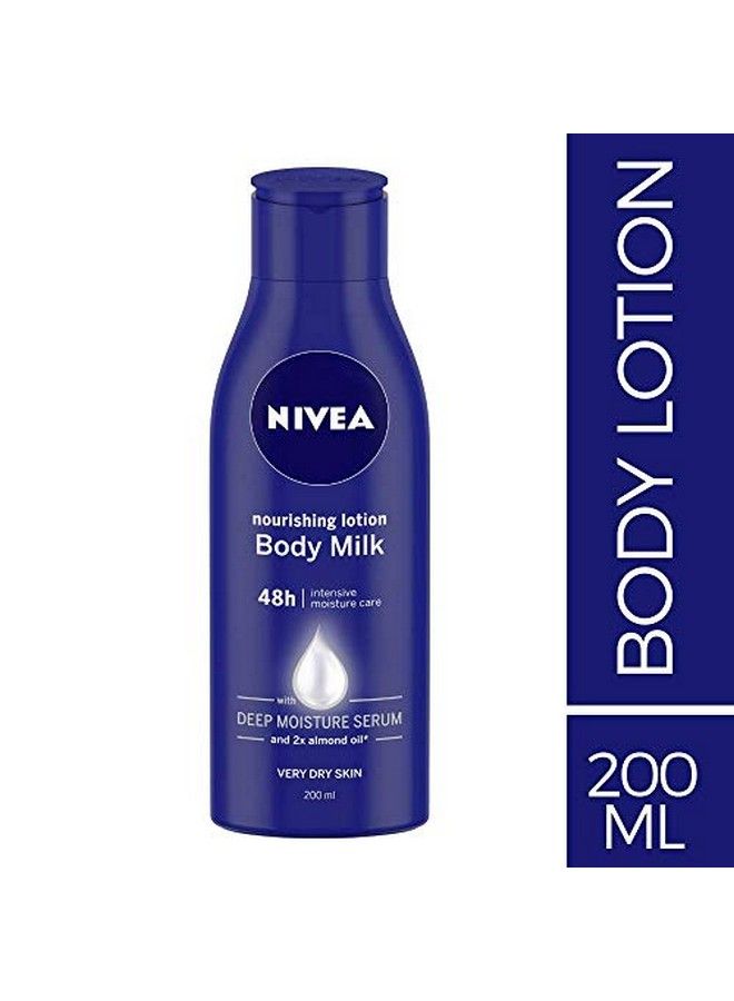 Nivea Nourishing Lotion Body Milk 200Ml + Soft Light Moisturiser With Vitamin E 50Ml Pack Of 2 - Image 3