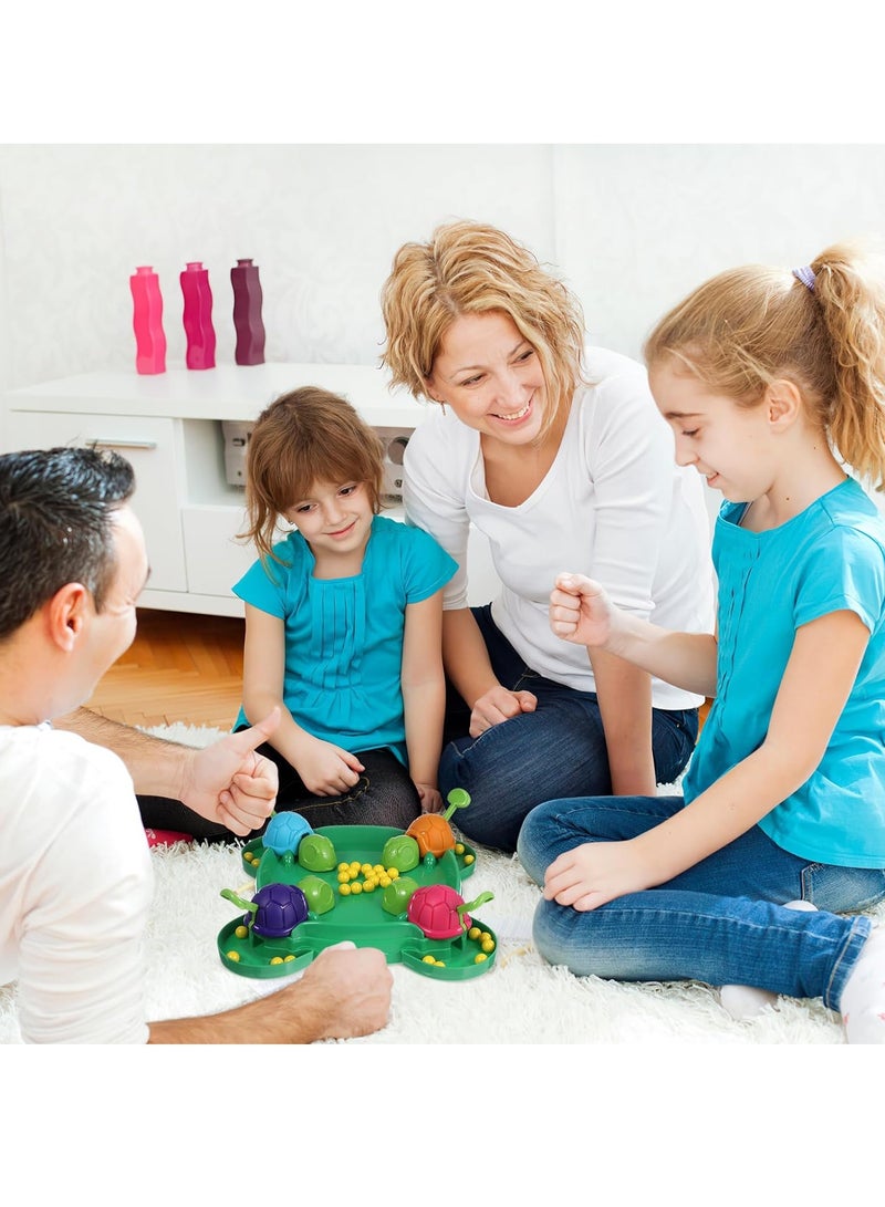 Hungry Turtle Board Game Hungry Bins Board Game Table Bean Board Game Pre-School Game Early Educational Toys for 2 to 4 Players - Image 5