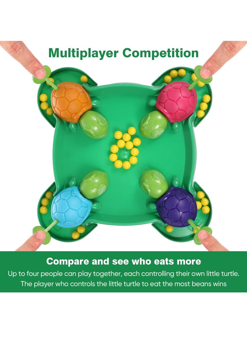 Hungry Turtle Board Game Hungry Bins Board Game Table Bean Board Game Pre-School Game Early Educational Toys for 2 to 4 Players - Image 3