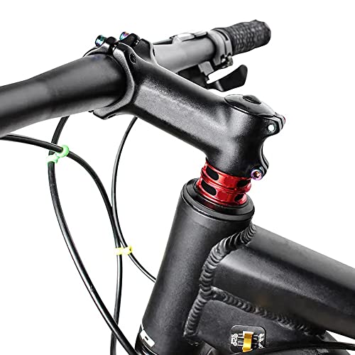 CYDZSW 1-1/8'' Threadless Bike Headset for Bikes Fork,with Spacers Star Nut Stem Cap and Bearings,Fit for MTB Mountain Race Bicycle BMX Scooter Headset Parts 34mm - Image 4