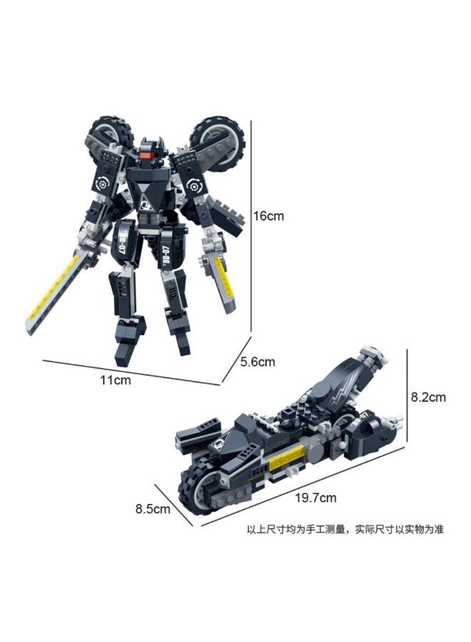 BanBao مجموعة روبوت كتل البناء 2 في 1 - 296 قطعة - Image 5