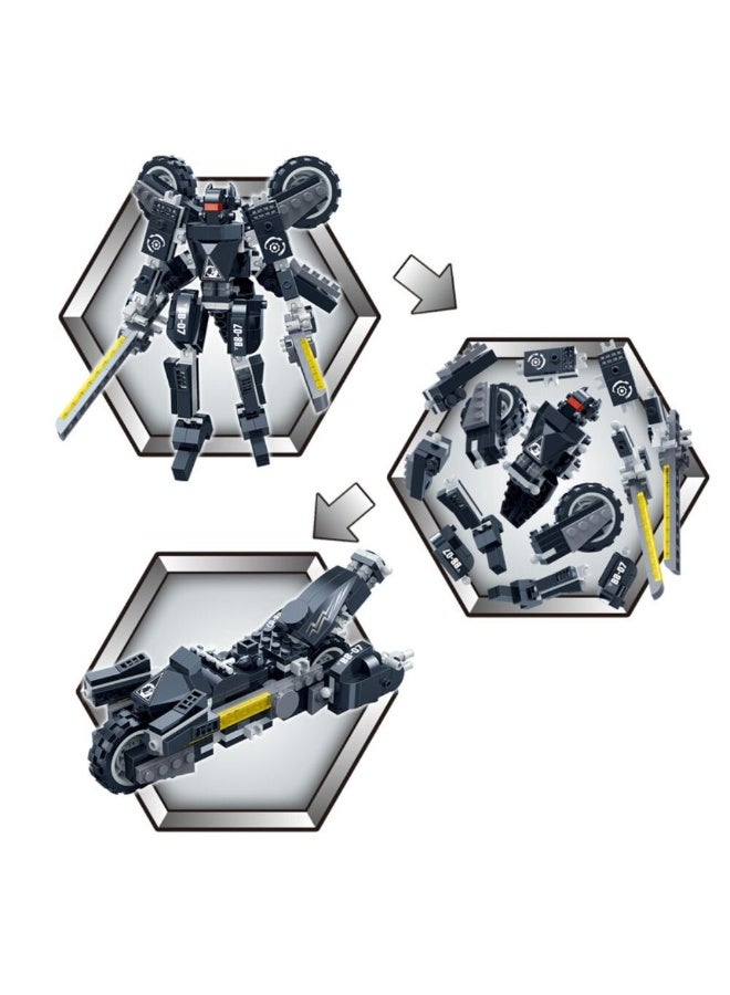 BanBao مجموعة روبوت كتل البناء 2 في 1 - 296 قطعة - Image 4