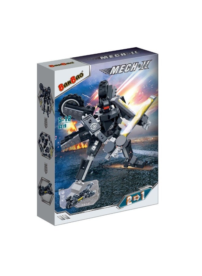 BanBao مجموعة روبوت كتل البناء 2 في 1 - 296 قطعة - Image 1