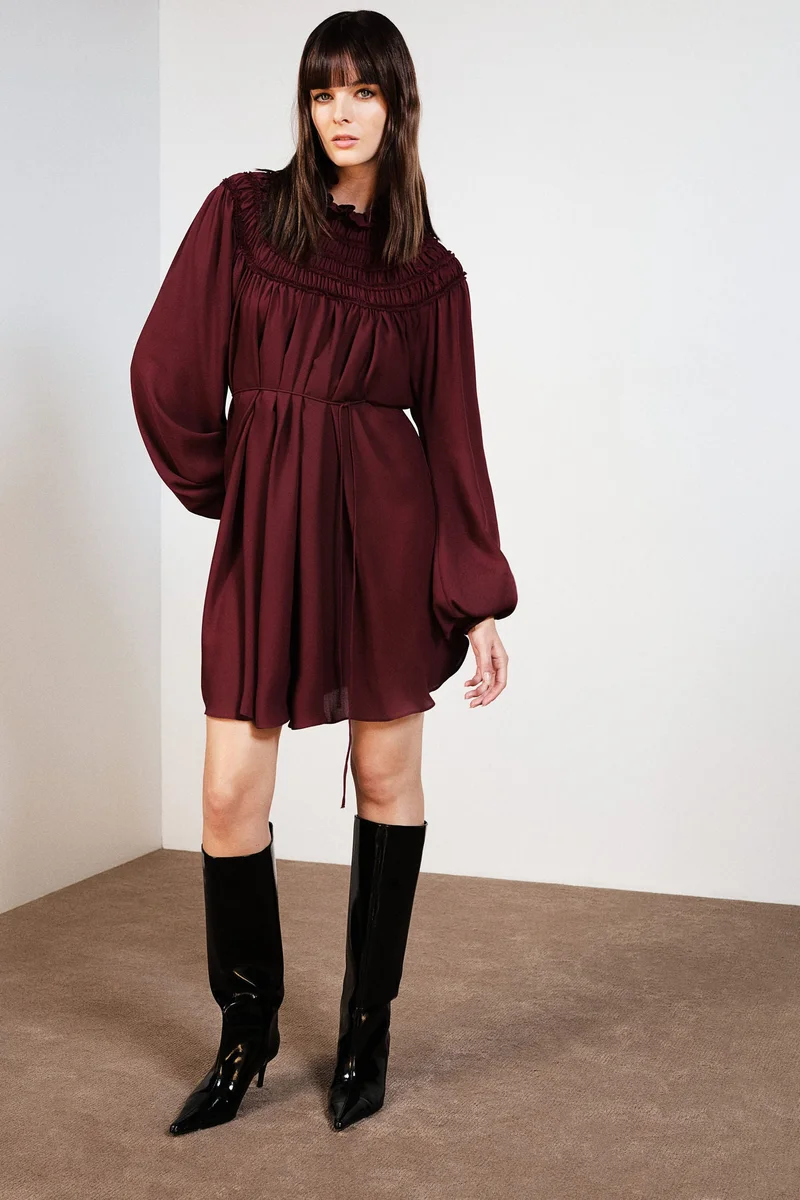 H&M Smocking-detail dress