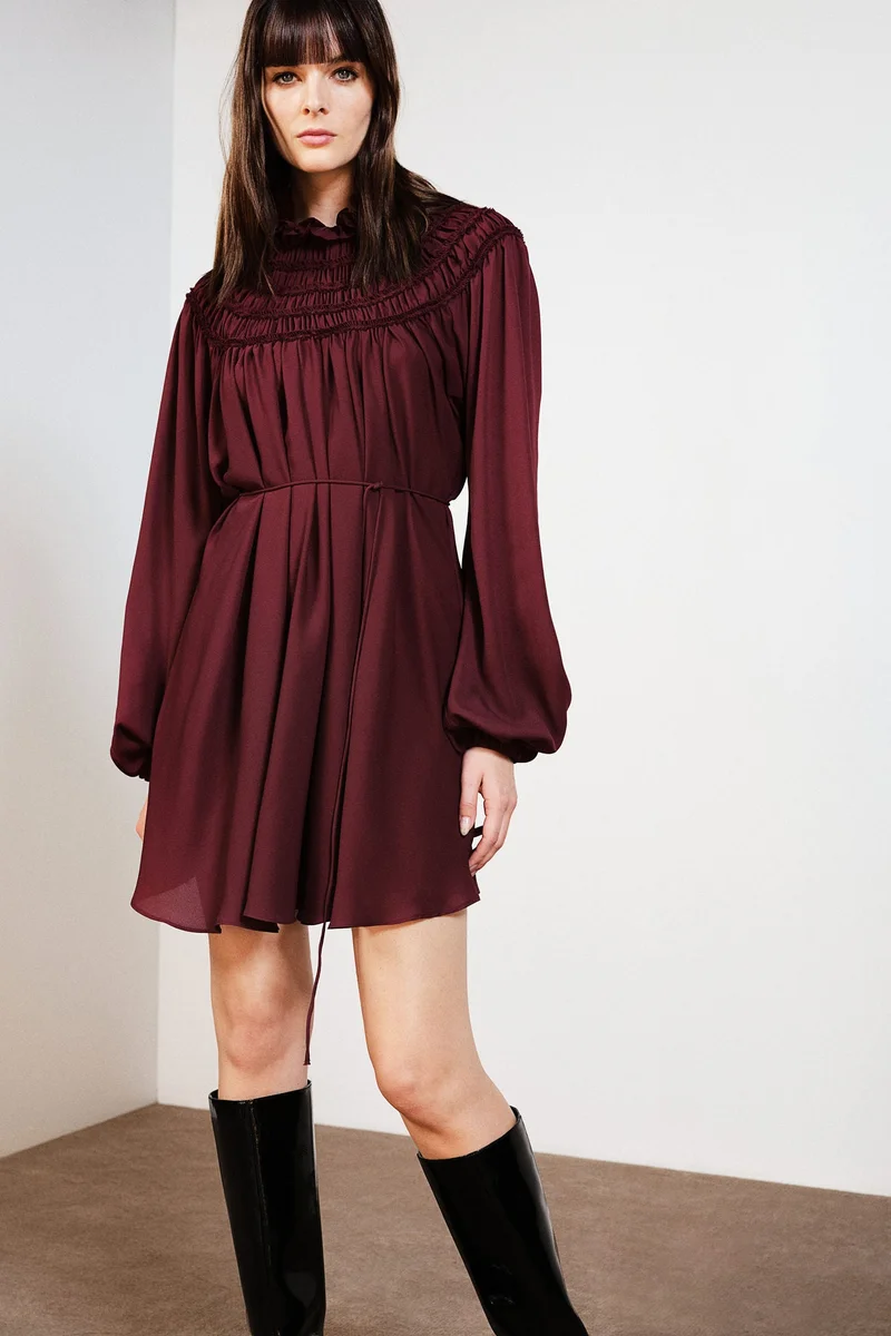 H&M Smocking-detail dress