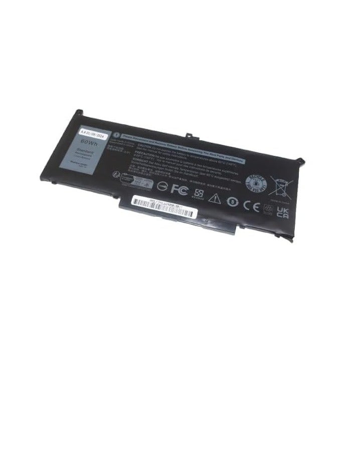 Replacement F3YGT Battery For/ Dell, Latitude 7280 7290 7380 7390 7480 7490 Series - Image 1