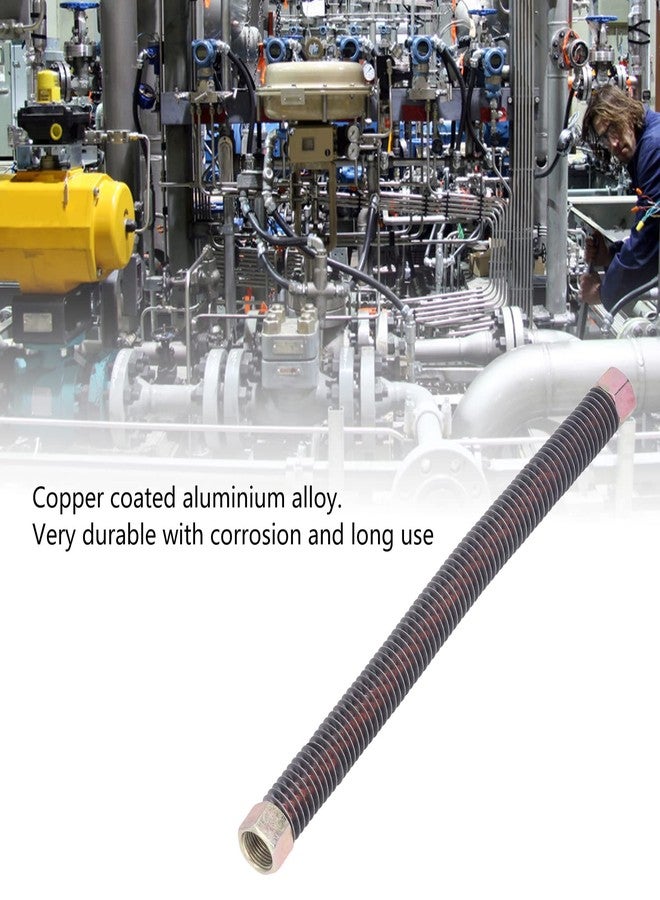 Naroote Air Compressor Exhaust Tube, 3/4 Air Compressor Line Kit, Air Compressor Aluminum Tubing Pneumatic Component Tube Discharge Hose Connector Pipe 12mm Accessory (tube 1051) - Image 3