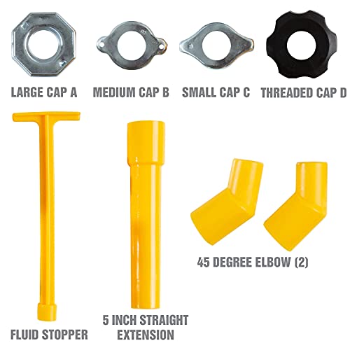 OEMTOOLS 87045 No Spill Coolant Filling Funnel Kit with Coolant Tester, No Spill Coolant Funnel Kit, Coolant Tester Kit - Image 4