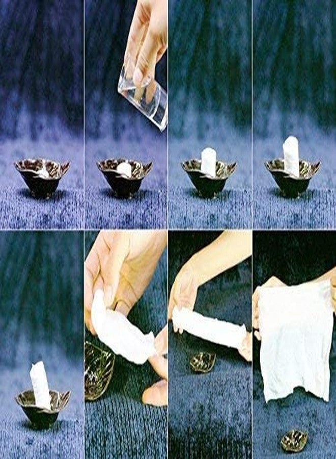 Asier Disposable Cotton Coin Towels Tissue That Expand with Water - Pack of 100 (Wet Wipes Napkin) - Image 5