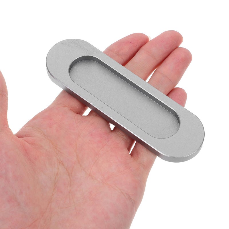4Pcs Self Adhesive Sliding Door Handles Peel and Stick No Drill Cabinet Pulls for Kitchen Drawer Bathroom Glass Door - Image 5